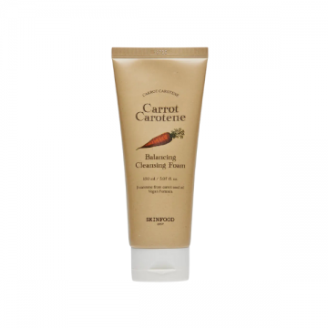 Spuma de curatare echilibranta cu caroten din morcov, 150ml, Skinfood