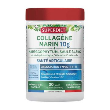 Superdiet Collagène Marin 10g Santé Articulaire 210g