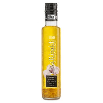 Ulei de masline extravirgin aromatizat cu usturoi, 250ml, Casa Rinaldi