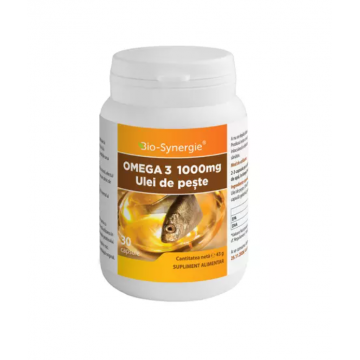 Ulei de peste Omega 3 1000 mg 30 capsule
