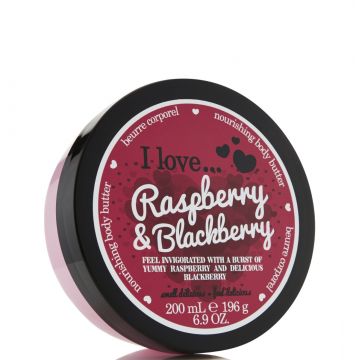Unt de corp Raspberry Blackberry Originals, 200ml, I Love Cosmetics