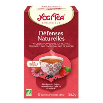 Yogi Tea Organic Infusion Natural Defences 17 pliculețe
