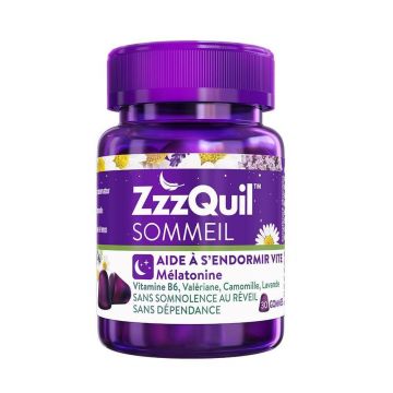 ZzzQuil Sleep Berries 30 bomboane gumate