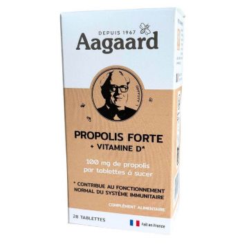 Aagaard Propolis Forte + Vitamine D 28 rafturi