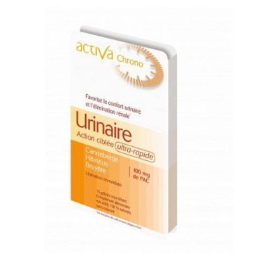Activa Crono Urinar Ultra-rapid Targeted Action 15 gelule