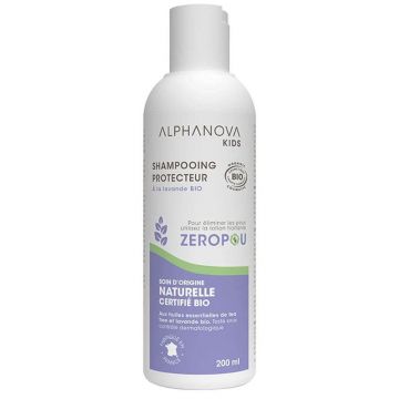Alphanova Kids Kids Zeropou Șampon organic anti-lice 200 ml