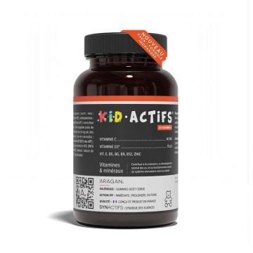 Aragan Synactifs BambiniActifs Vitamine și minerale 30 gummies