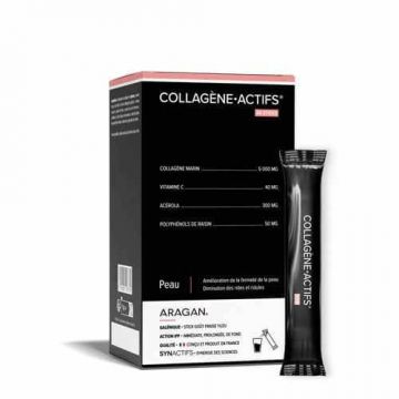 Aragan Synactifs Colagen Active 20 Căpșuni Yuzu Sticks