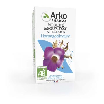 Arkopharma Arkocapsule Gheara Diavolului Bio Mobilitate și flexibilitate articulară 150 capsule
