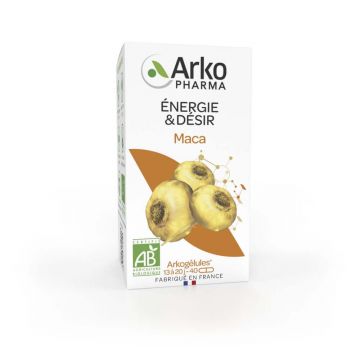 Arkopharma Arkocapsule Maca Tone și Vitalitate 40 Capsule