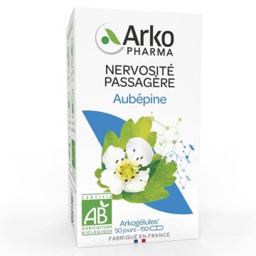 Arkopharma Arkocapsule Nervozitate Pasager Organic Hawthorn 150 Capsule
