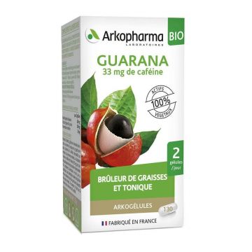 Arkopharma Arkocapsule Organic Guarana 130 Gelule