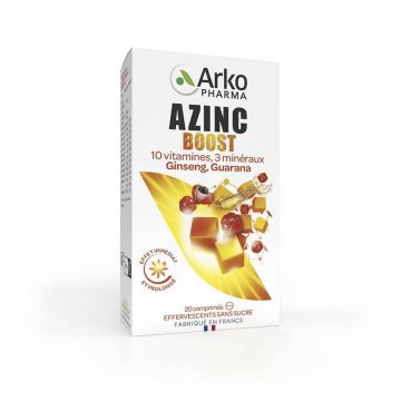 Arkopharma Azinc Energy Boost Efervescent 20 de tablete