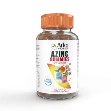 Arkopharma Azinc Multivitamine 60 de gume fără zahăr