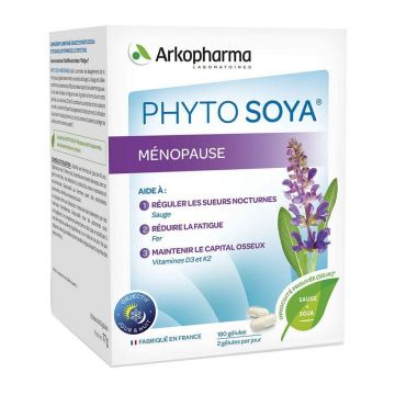 Arkopharma Phyto Soya Menopauză 180 Capsule 35mg