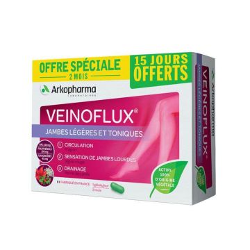 Arkopharma Veinoflux Lumină și picioare tonice 60 Capsule