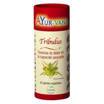 Ayur-Vana Tribulus încurajează dorința 60 capsule