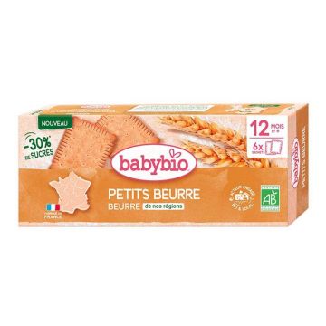 Babybio Organic Butter Sandwiches 12 luni și Plus 6 pliculețe de 2