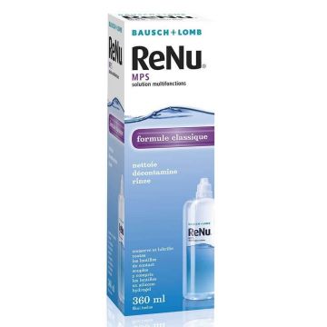 Bausch&Lomb Renu Mps Soluție multifuncțională Formula clasică 360 ml