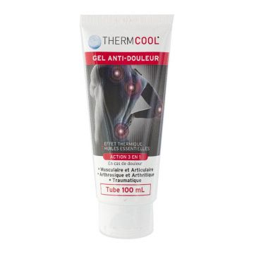 Bausch&Lomb Thermcool Cold Pain Relief Gel + Uleiuri esențiale 100ml