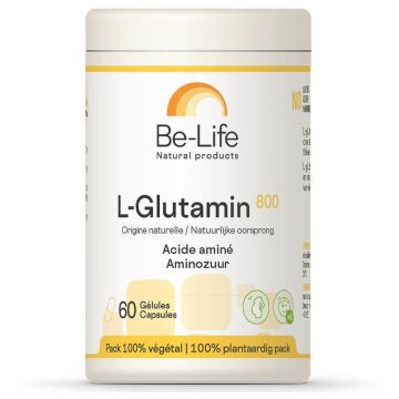 Be-Life L-Glutamină 800 Aminoacizi 60 Capsule
