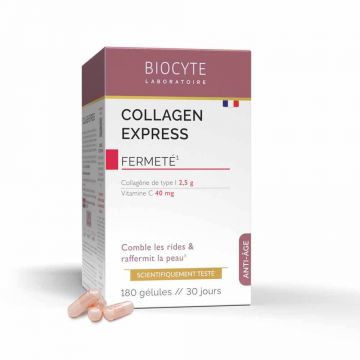 Biocyte anti-îmbătrânire Colagen Express 180 capsule