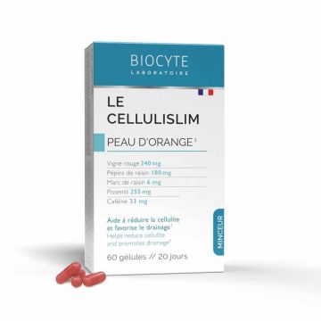 Biocyte Slimming coaja de portocala Cellulislim 60 capsule