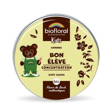 Biofloral Kids Gumă Bon Elève Bio 45g