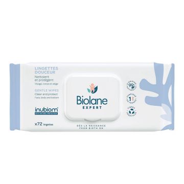 Biolane Expert Șervețele delicate pentru bebeluși pentru piele sensibilă x72