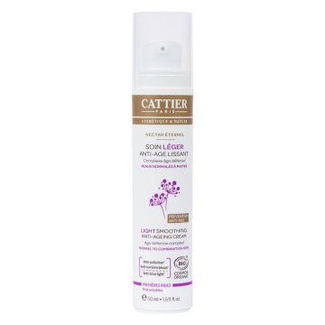 Cattier Anti-Ageing Nectar Eternel - Îngrijire ușoară, netezitoare pentru pielea normală până la mixtă 50ml