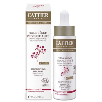 Cattier Ulei anti-îmbătrânire Ser Redensifiant Riduri și fermitate Organic 30ml