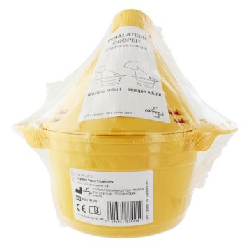 Cooper Plastic inhalator cu 2 dimensiuni de mască pentru copii și adulți