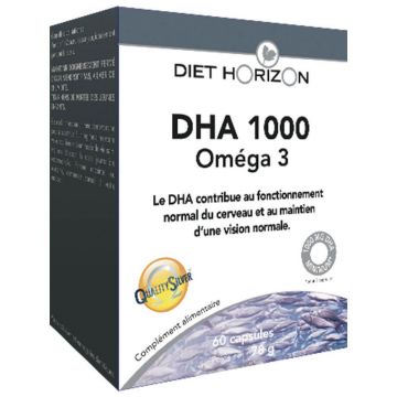 Diet Horizon Dha 1000 Omega 3 60 Capsule