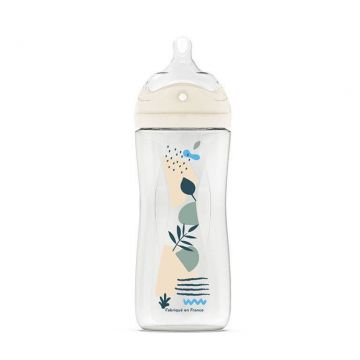 Dodie Tetină cu găuri multiple Biomimetic Anti-Colic Sticlă Flow 3 330ml