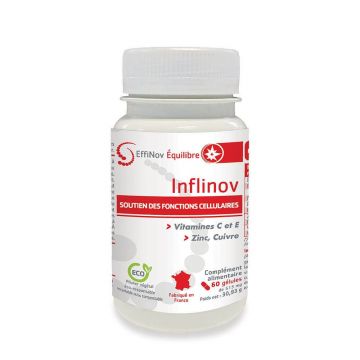 Effinov Nutrition Inflinov Suport pentru funcția celulară 60 capsule