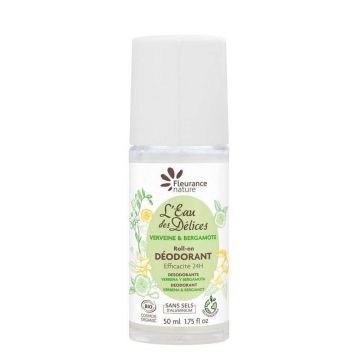 Fleurance Nature Deodorant Bio Water Délices Verbena Bergamot 50ml