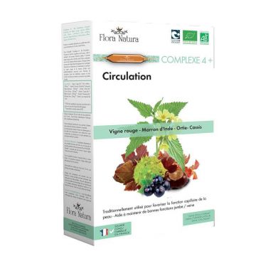 Flora Natura Organic Circulation Complex 4+ 20 fiole