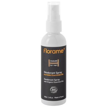 Florame Spray deodorant organic pentru bărbați 100ml
