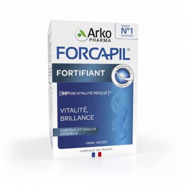 Forcapil Fortifiant pentru păr și unghii, 60 capsule, Arkopharma