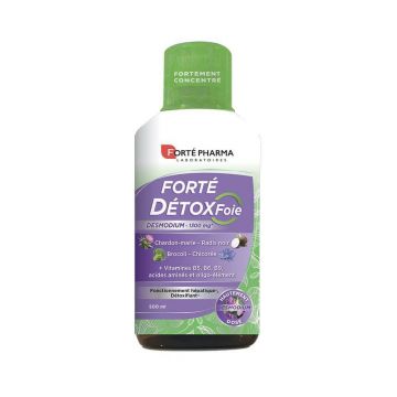 Forté Pharma Natural Liver Détox îmbogățit cu desmodium 500ml