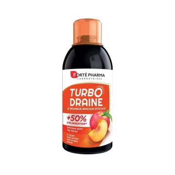 Forté Pharma TurboDraine Ceai verde - Piersică 500ml