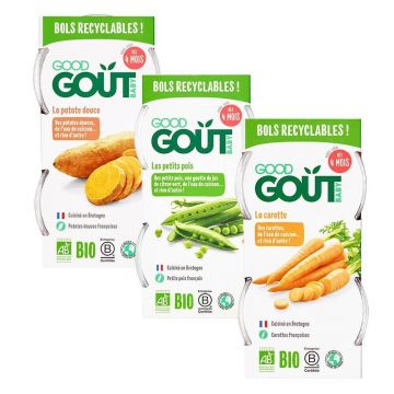 Good Gout Legume organice De la 4 luni 2x120g