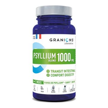 Granions Psyllium 1000mg 1 lună cură 60 capsule