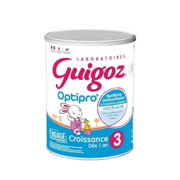 Guigoz Optipro Lapte praf Creștere 3 de la 1 an 780g