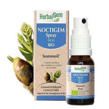 Herbalgem Gemmotherapy Complexes Noctigem Spray Gc11 Organic 15ml