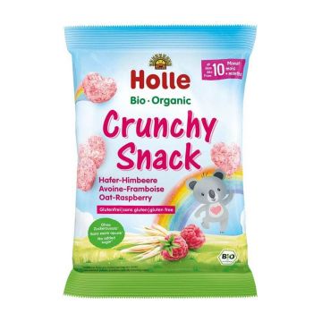 Holle Pural Crunchy Snack Bio Avoine-Framboise Dès 10 Mois 30g