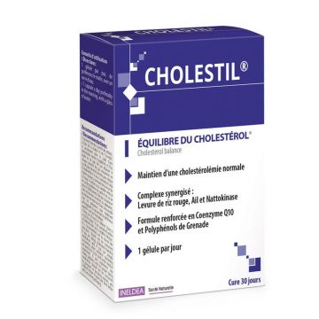 Ineldea Santé Naturelle Colestil Cholesterol Balance 30 capsule