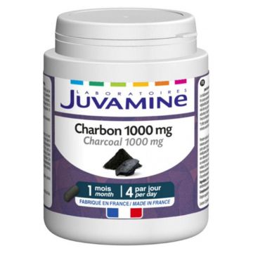 Juvamine Charcoal 1000mg 120 capsule
