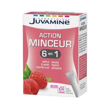 Juvamine Slimming Action 6 în 1 - 14 Stick