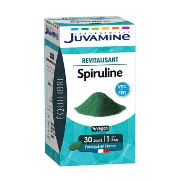 Juvamine Spirulina Revitalising 30 comprimate